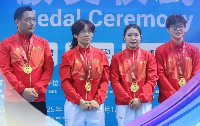 驻马店籍运动员骆书艳，再夺一金！