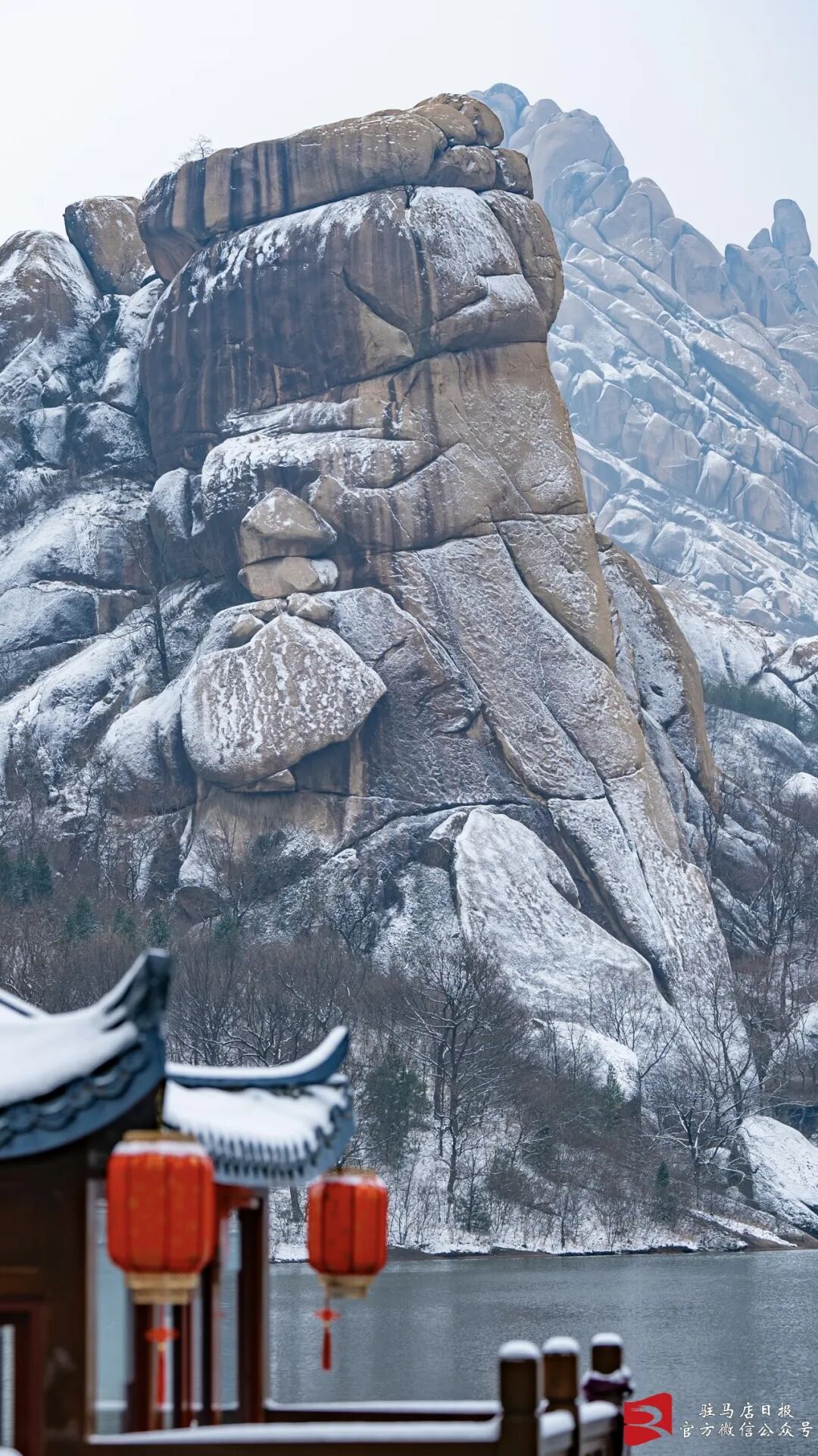 雪后的駐馬店，真美！