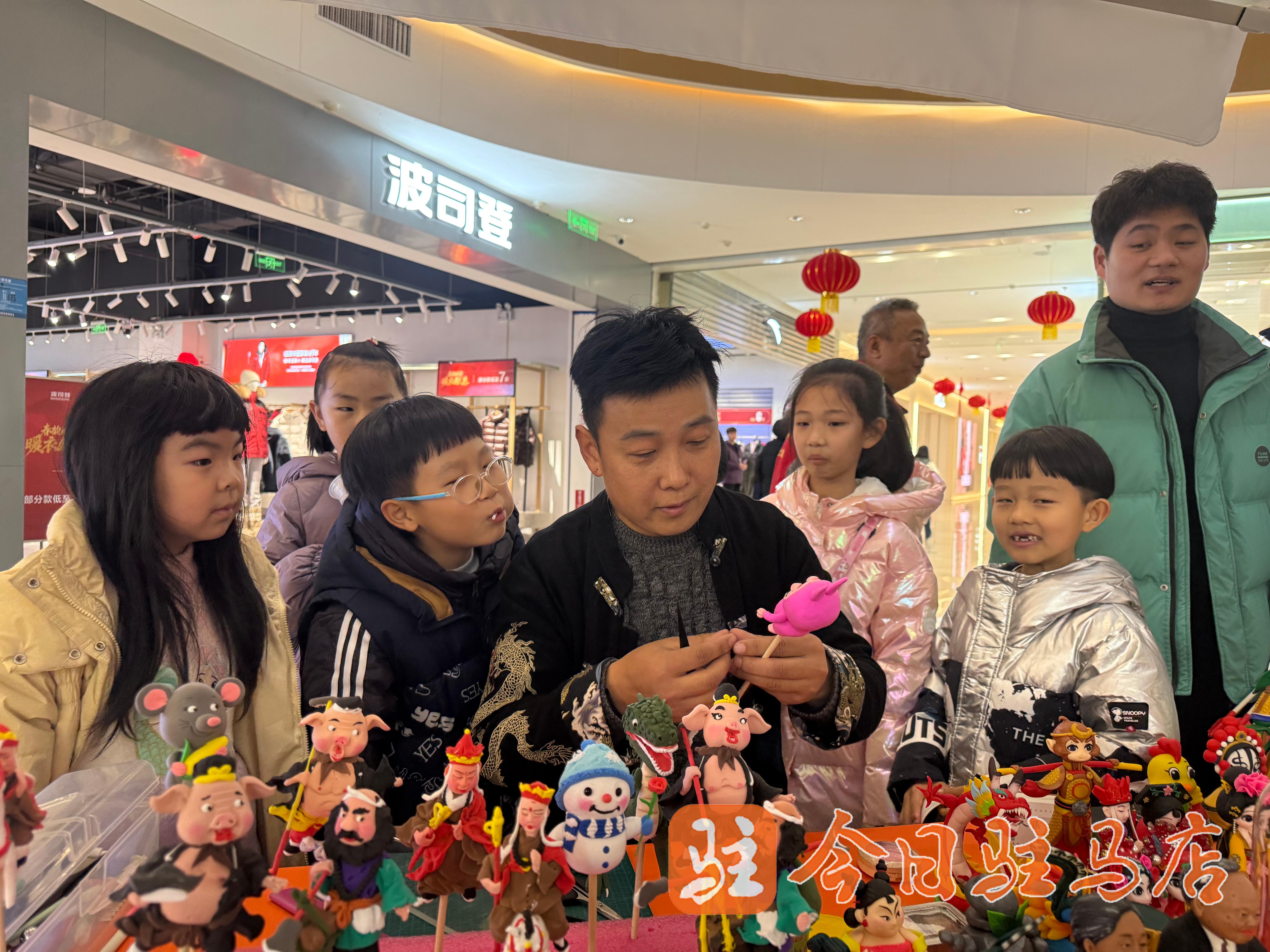 逛商場體驗非遺！駐馬店市非遺新春市集火熱開市